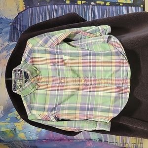 Polo by Ralph Lauren boys size 2T multi colors button down